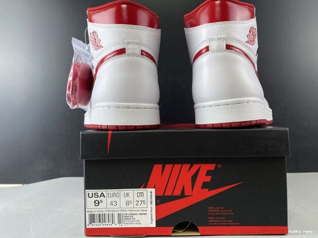 Cheap Husky Retro Red 1 Metallic Jordan (2017) Air 555088-103 0725